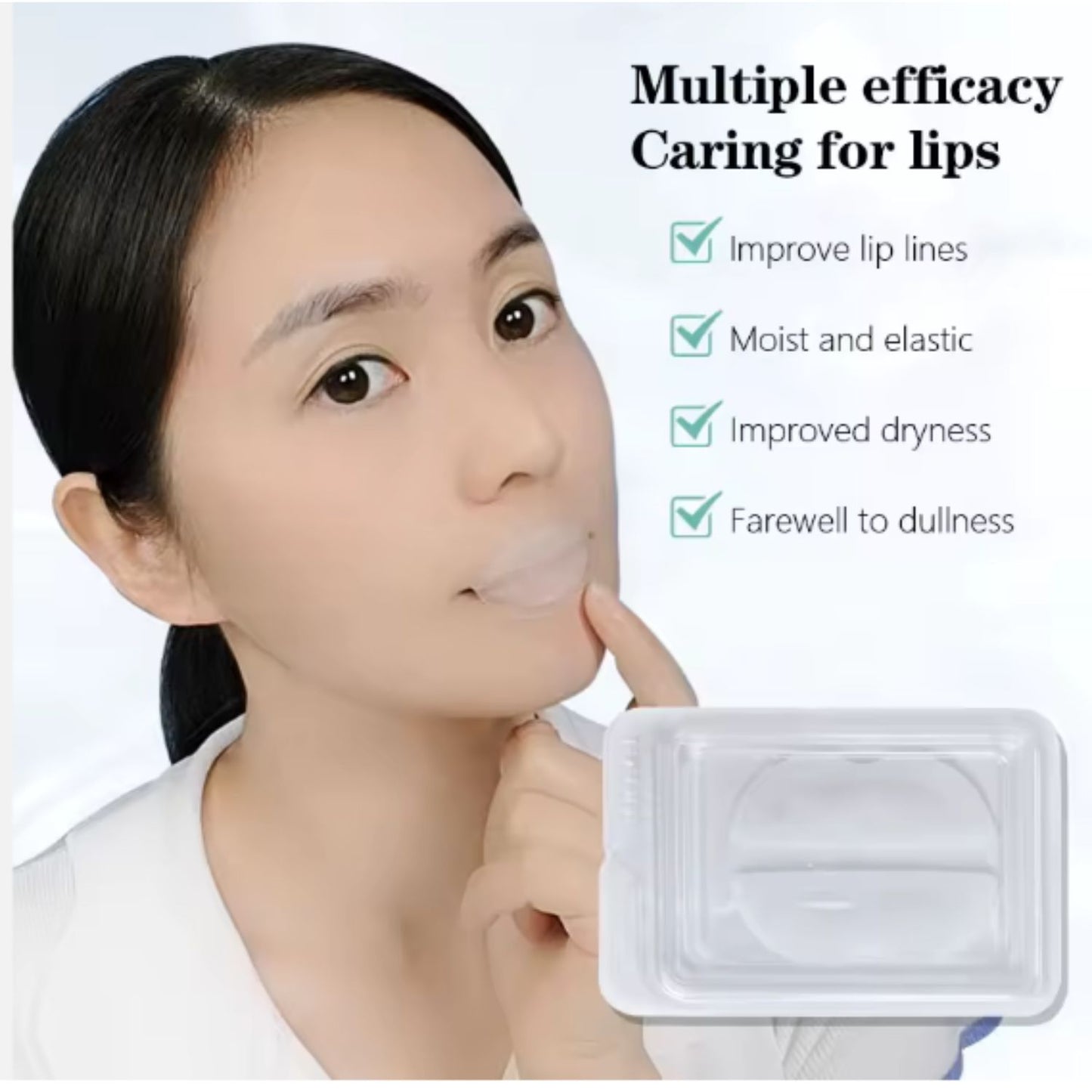 Microneedle Lip Patch – Deep Hydration, Plumping & Line-Smoothing Treatment