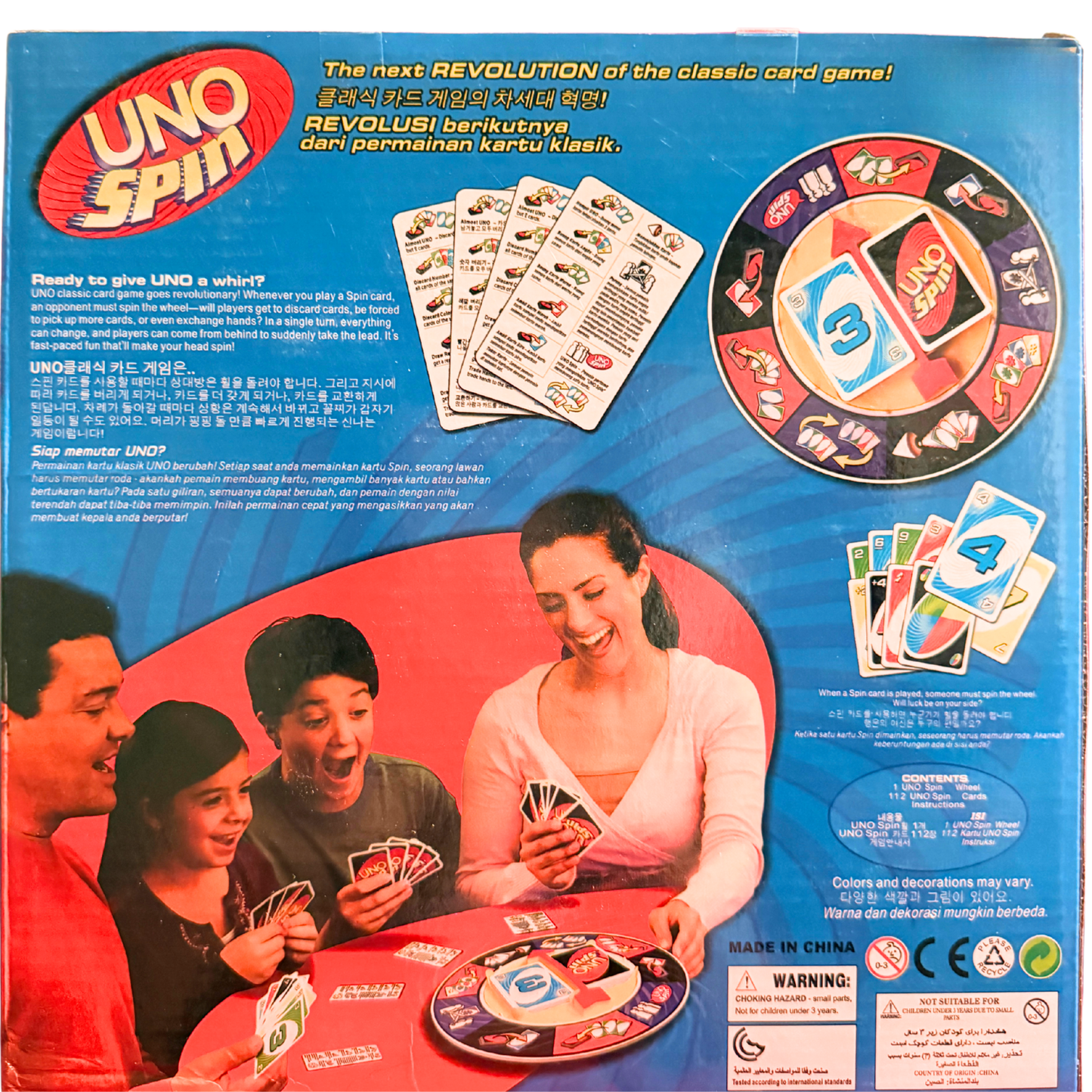 UNO Spin – The Classic UNO Game with a Crazy Spinning Twist!
