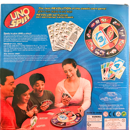 UNO Spin – The Classic UNO Game with a Crazy Spinning Twist!