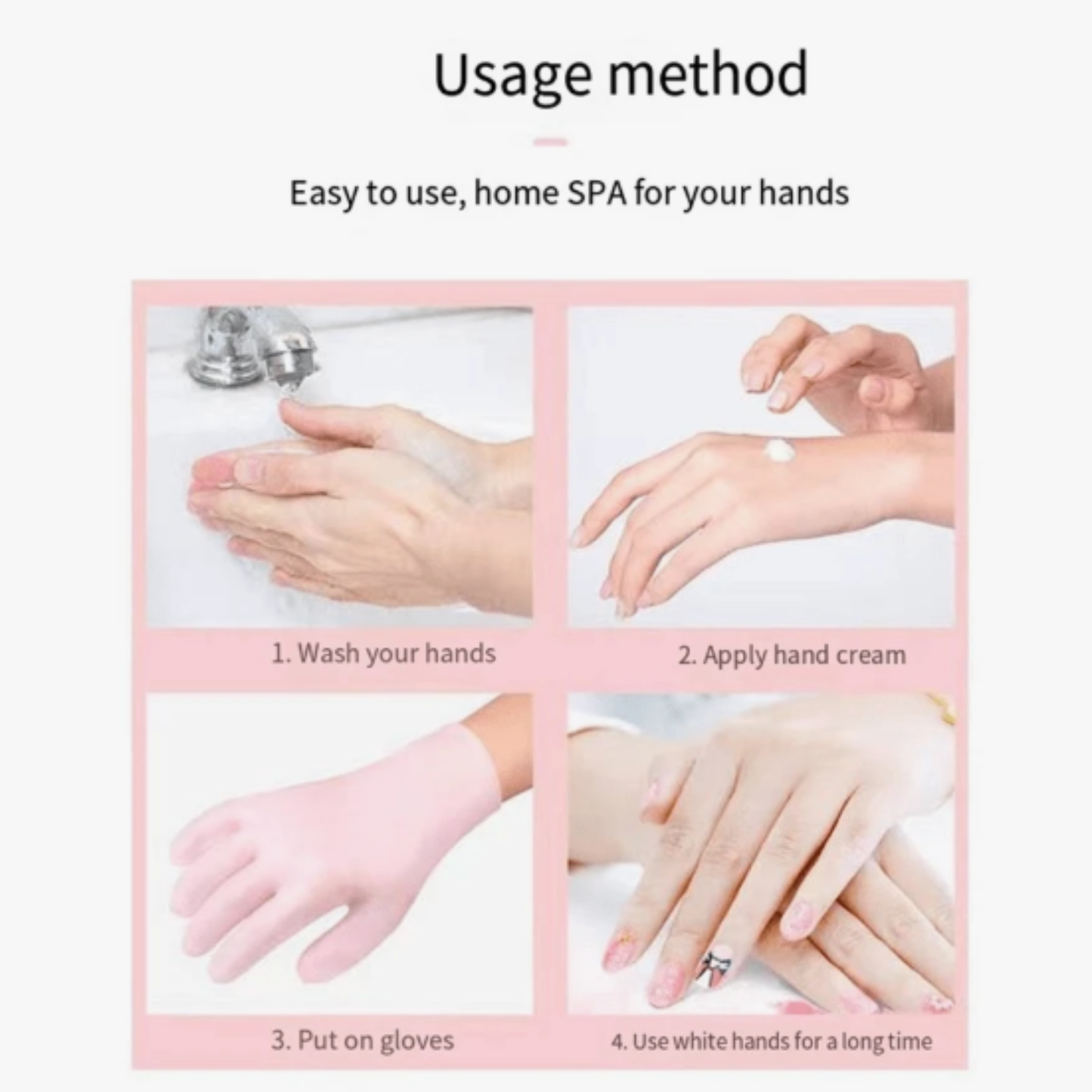 Moisturizing Gloves - Deep Hydration for Dry & Rough Hands