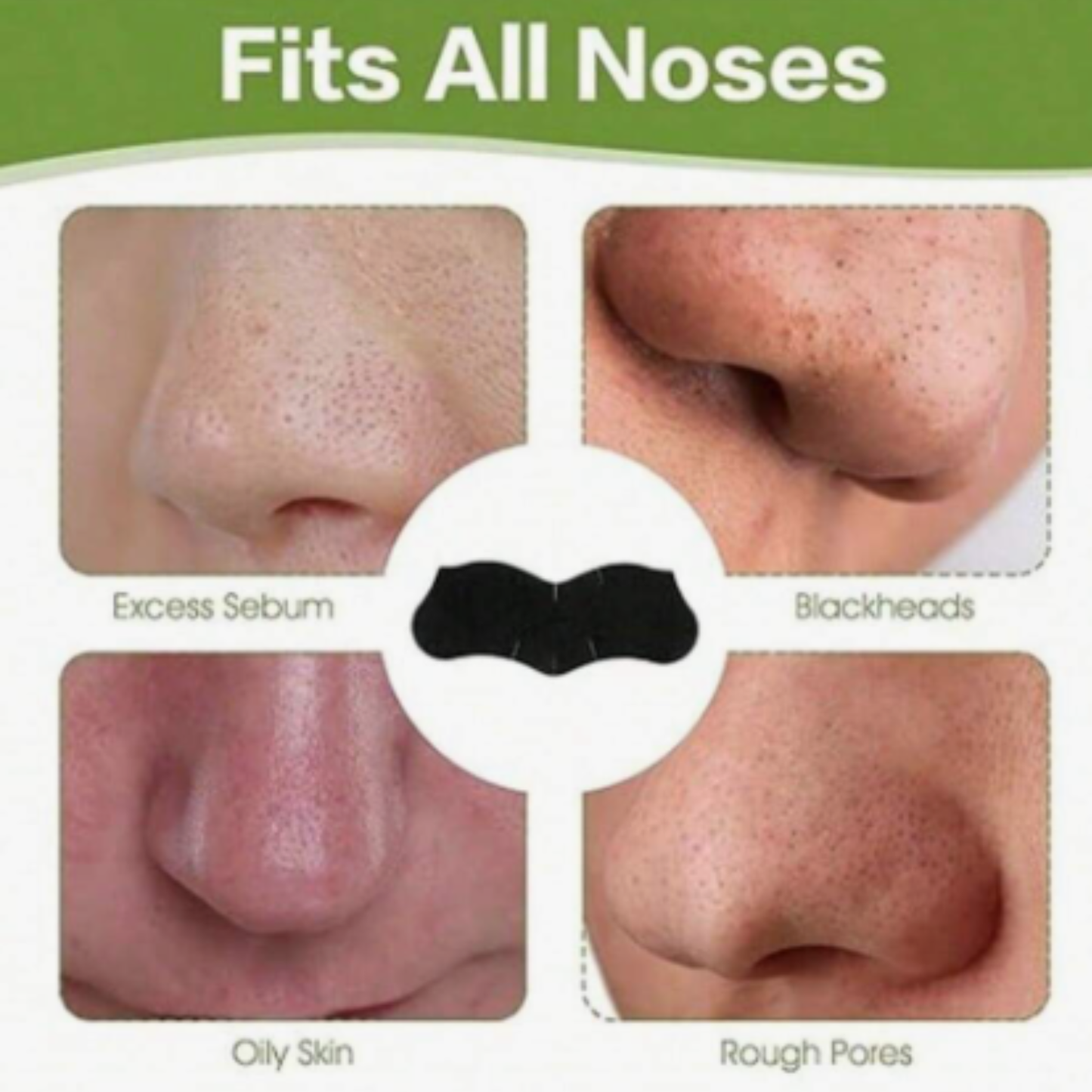 Charcoal Blackhead Removal Nose Strips – Deep Cleansing (pac of 30)