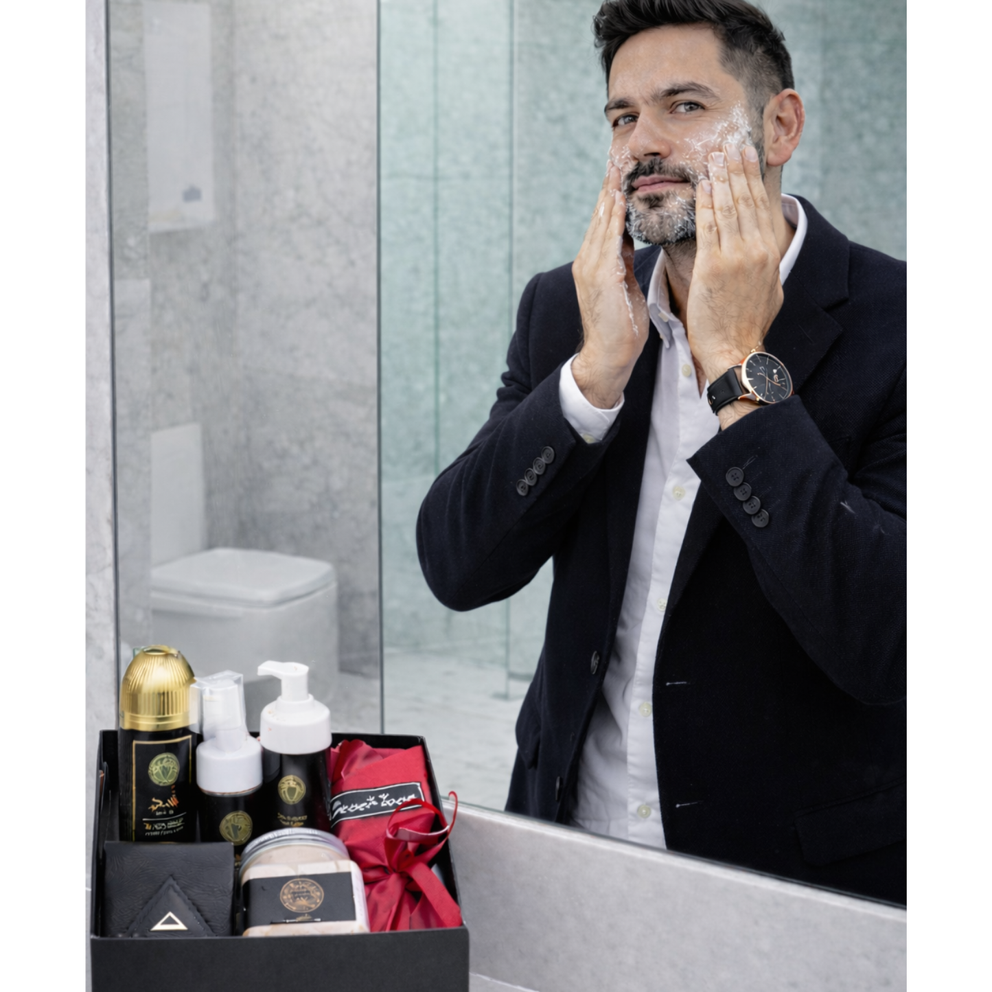 Luxury Men’s Grooming Gift Box – The Ultimate Self-Care & Elegance Set