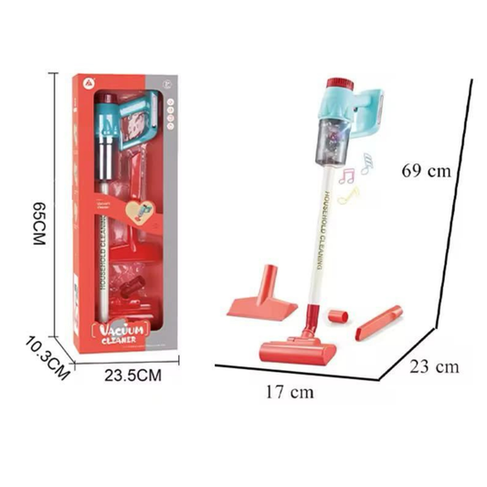 Kids Vacuum Cleaner Toy – Realistic Cleaning Fun with Sounds