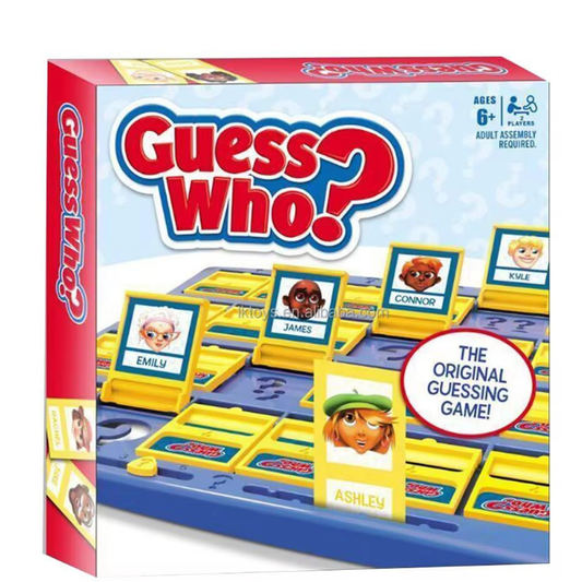 Qui Est-ce or who is it. Classic Guessing & Deduction Game (english & frensh version)