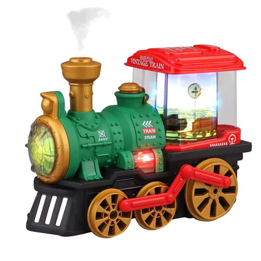 Vintage Mist Spray Train Toy
