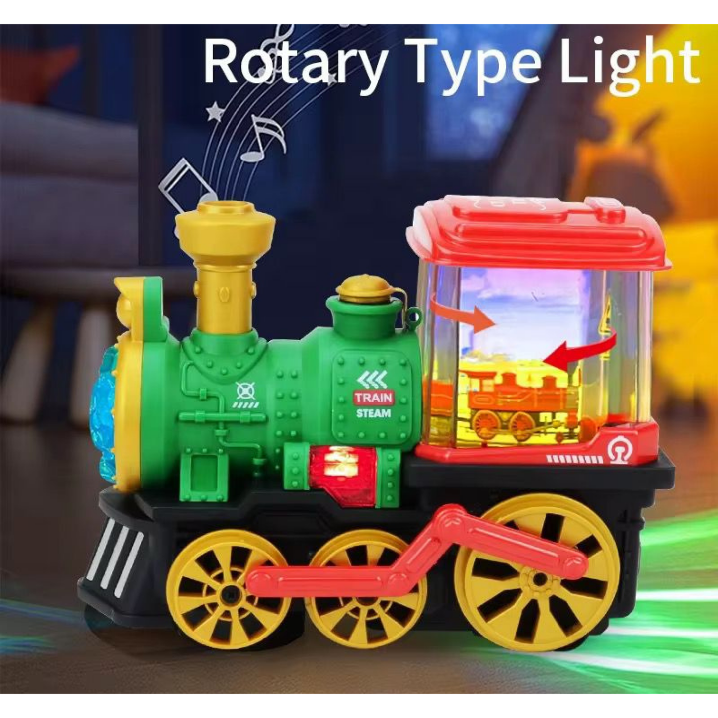 Vintage Mist Spray Train Toy