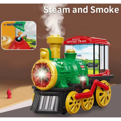 Vintage Mist Spray Train Toy