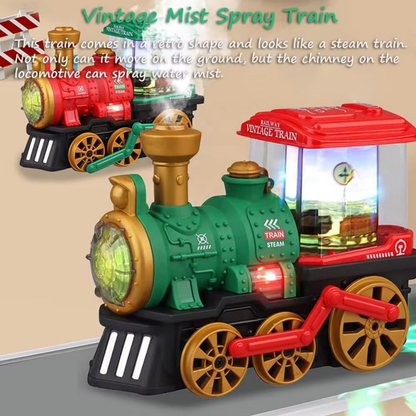 Vintage Mist Spray Train Toy