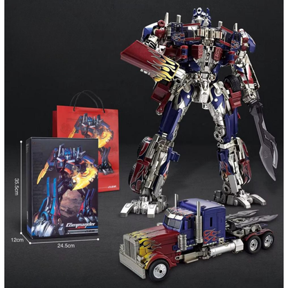 Huge Transforming Robot Truck – Metal Alloy Action Figure