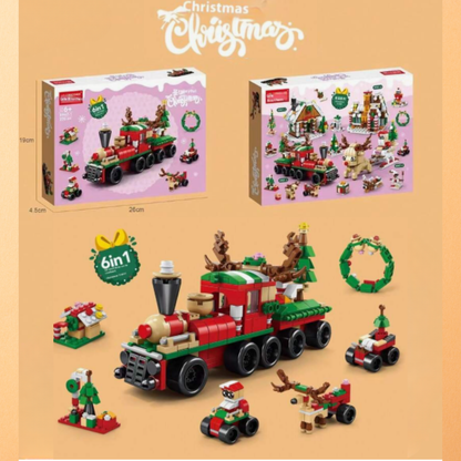 6-in-1 Christmas Building Blocks Lego– Magical Christmas Collection