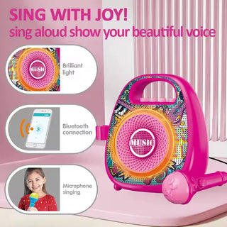 Bluetooth Karaoke Speaker with Microphone