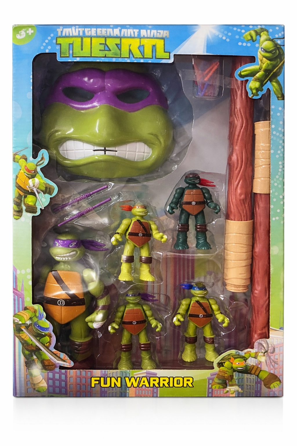 Turtle Warrior Playset