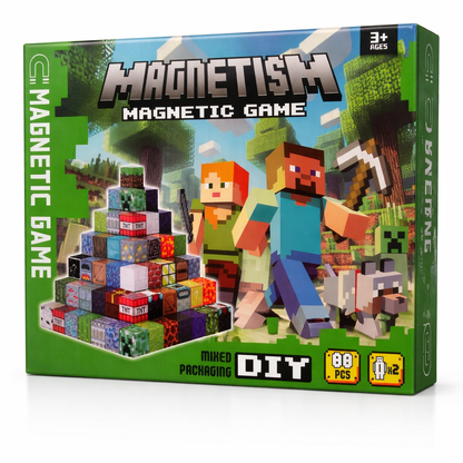 Magnetism Magnetic Block Game