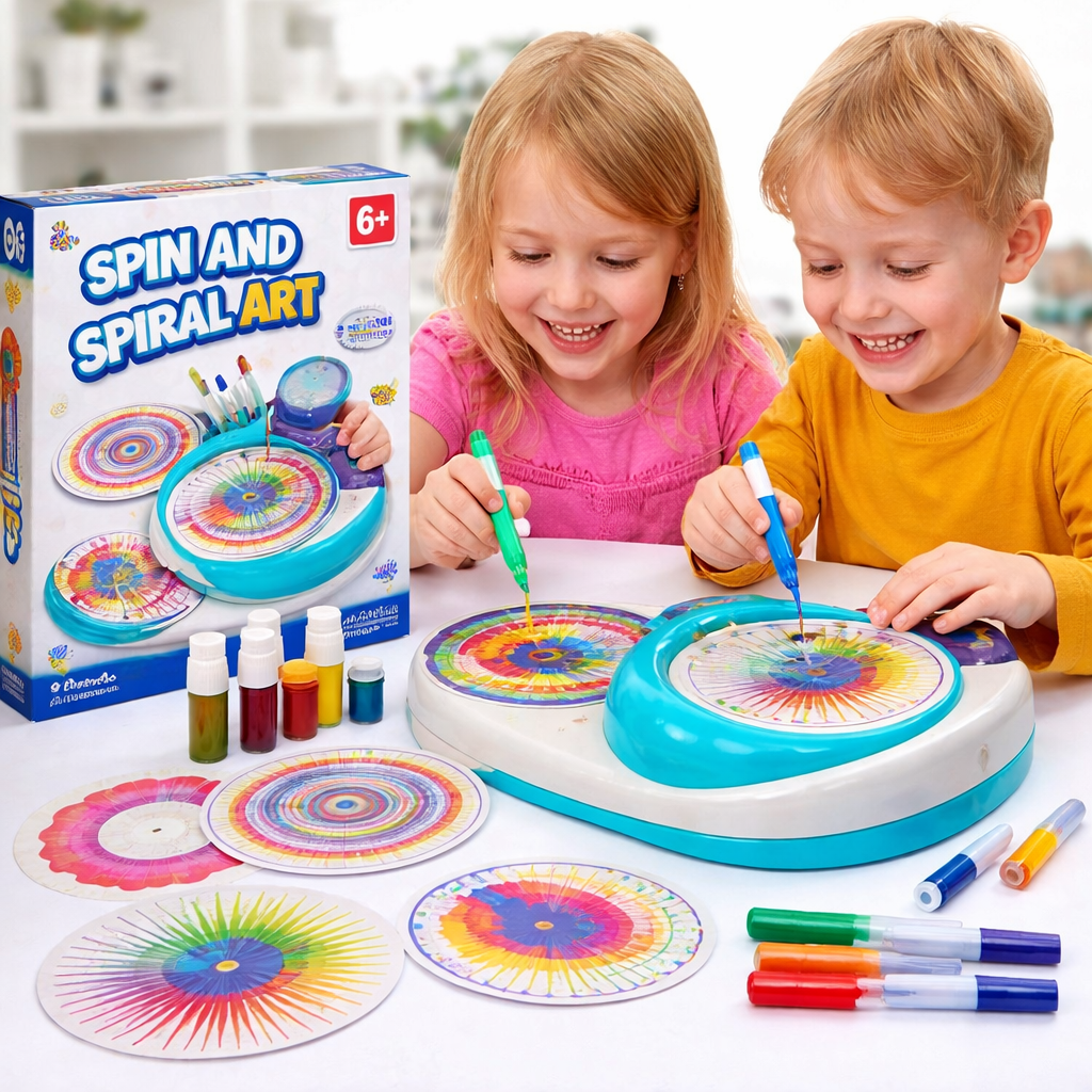 Spin & Spiral Art Creator 2-in-1 Set