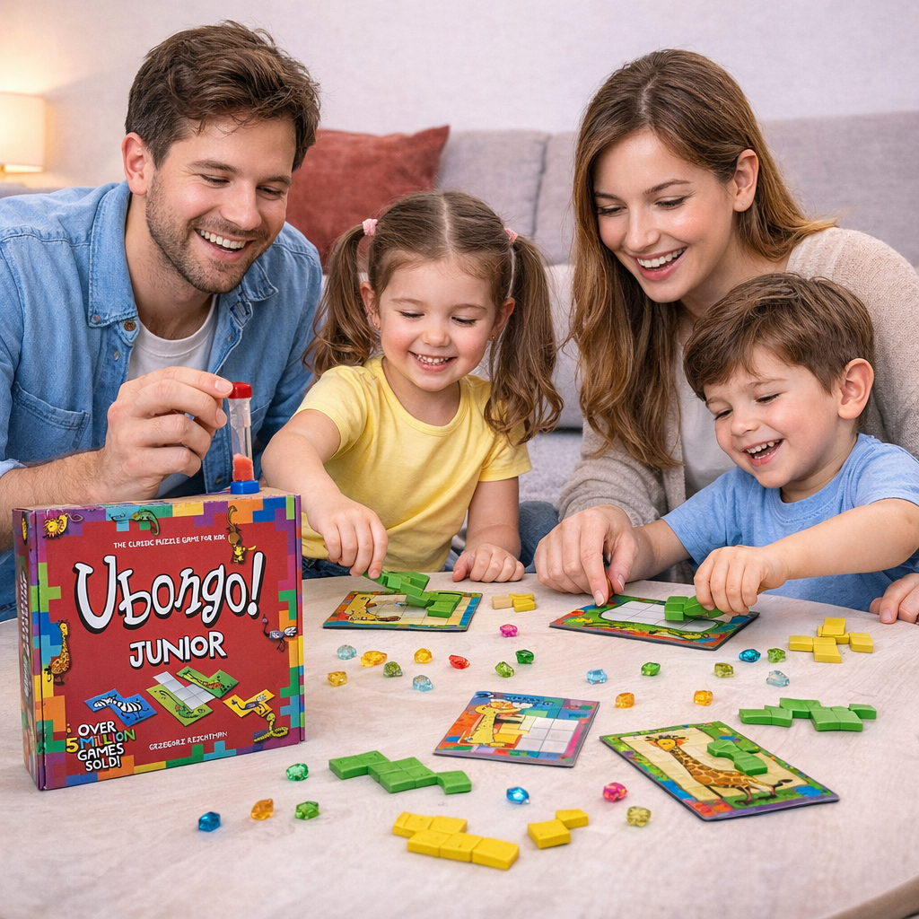 Ubongo Junior Puzzle Board Game