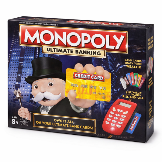 Monopoly Bank Card Game (Cashless Monopoly)– Electronic Banking Edition
