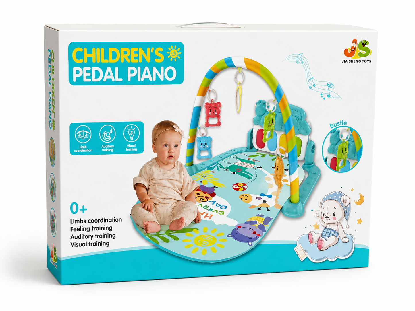 Pedal Piano Activity & Play Mat