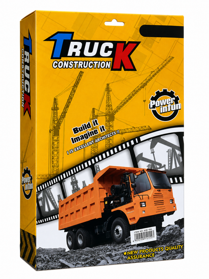 3-Piece Construction Truck Vehicle Set