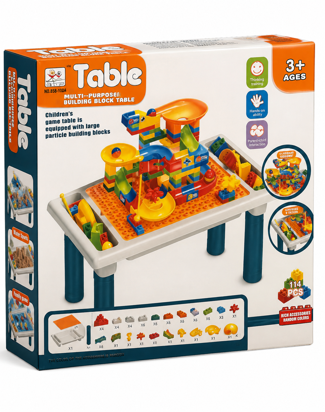 Multi-Purpose Building Block Activity Table
