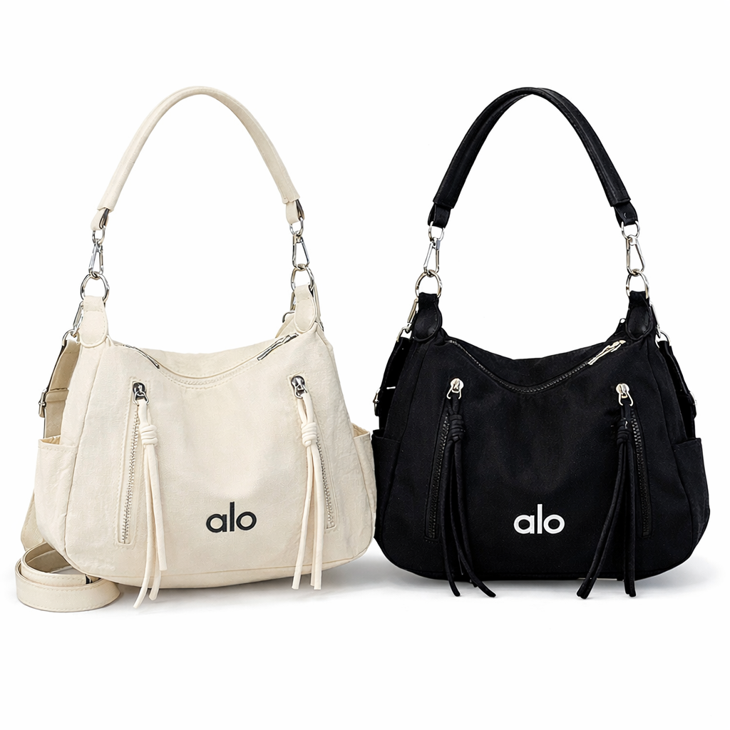 Alo-Inspired Large Hobo Shoulder Bag – Premium Quality