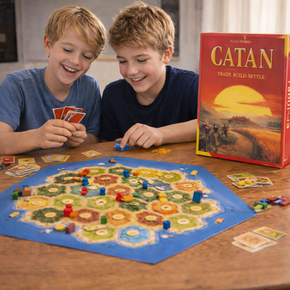 Catan Board Game – Trade, Build & Settle - The Ultimate Strategy Game for Family & Friends!