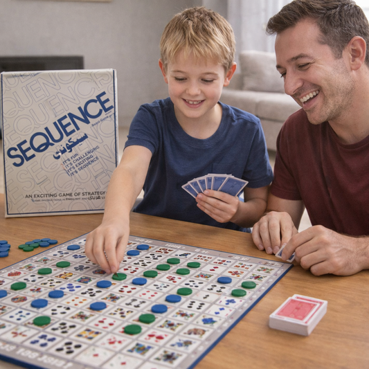 Sequence Board Game – Fun Strategy Game for Family & Friends