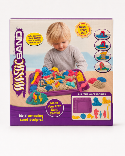 Magic Sand Sculpting Playset