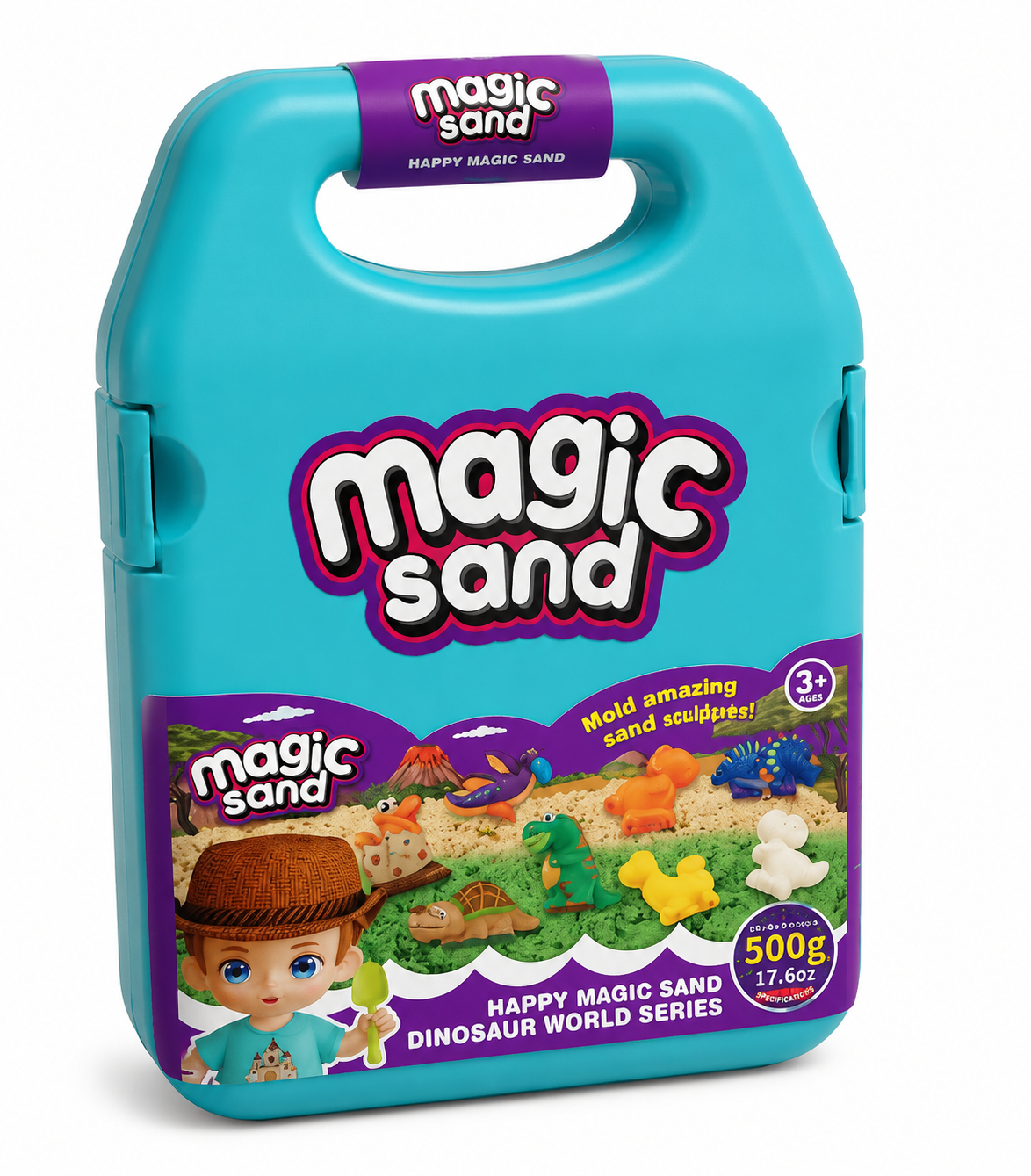 Magic Sand Dinosaur World Play Set