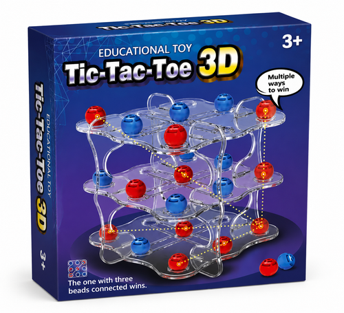 Tic-Tac-Toe 3D Board Game