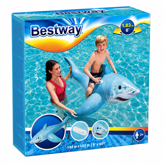 Bestway Shark Ride-On Float