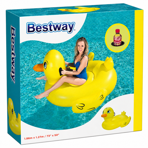 Bestway Giant Duck Ride-On Float
