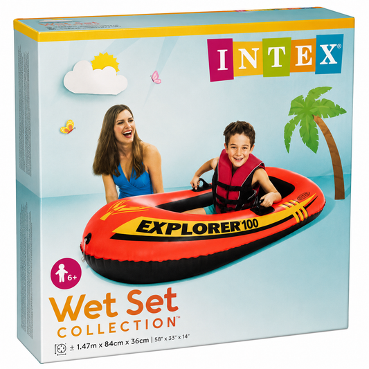 Intex Explorer 100 Inflatable Boat
