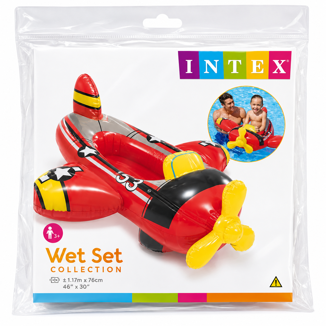 Intex Airplane Ride-On Float
