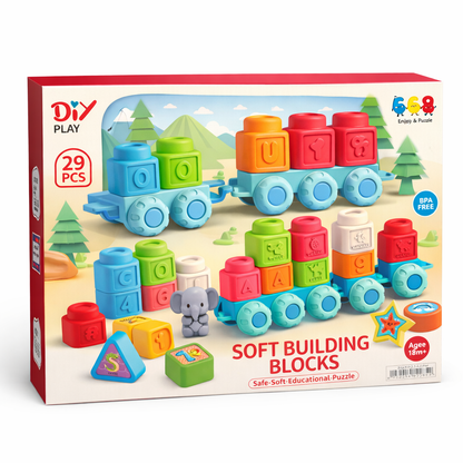 Soft Building Blocks Set