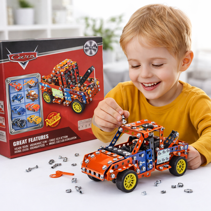 Metal Assembly Car Set