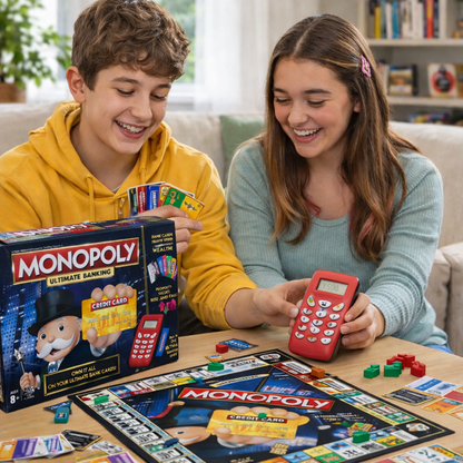 Monopoly Bank Card Game (Cashless Monopoly)– Electronic Banking Edition