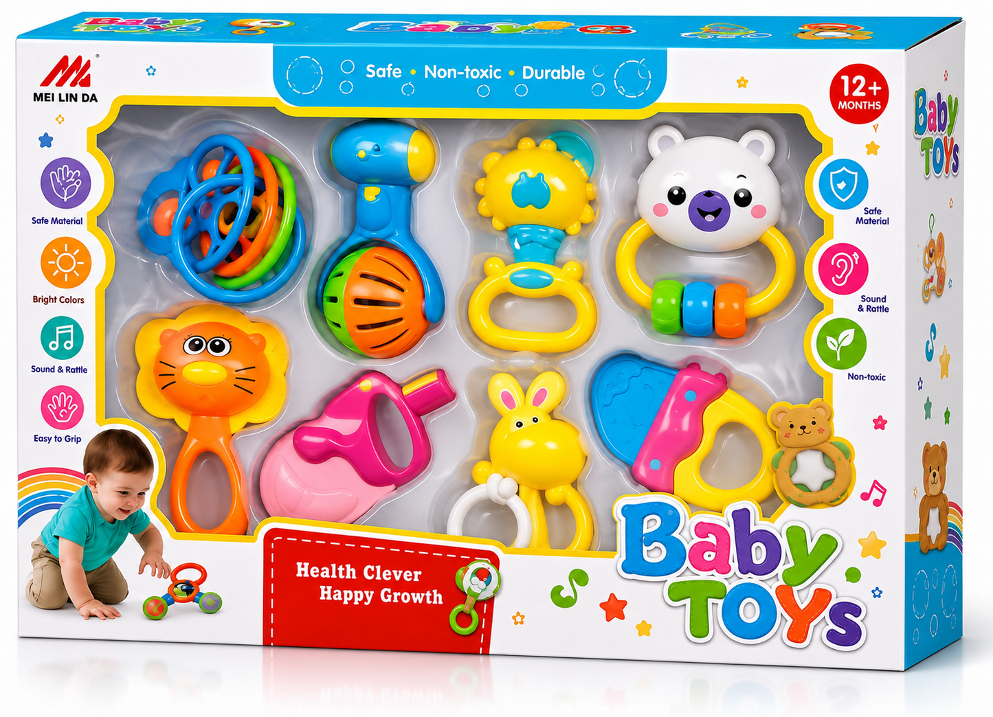 Baby Toys Rattle Set
