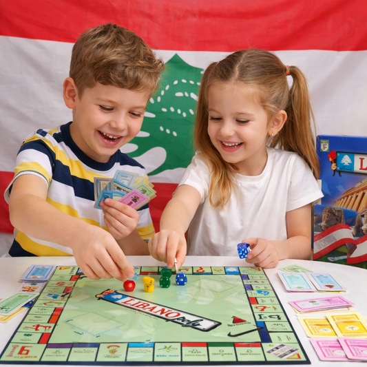 Libanopoly Board Game – Lebanese Monopoly Style Family Game