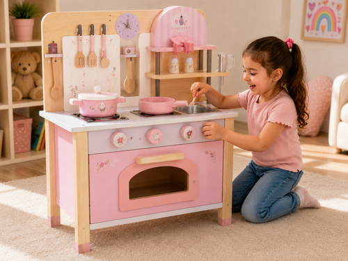 Premium Quality Wooden Kitchen Set