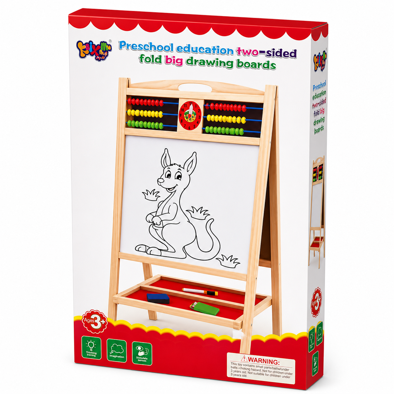 Two-Sided Foldable Drawing Board