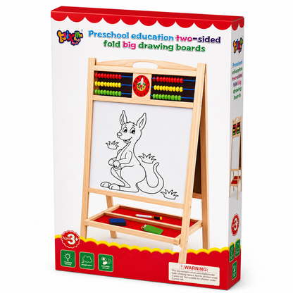 Two-Sided Foldable Drawing Board