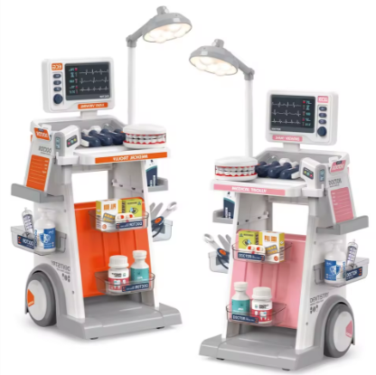 Kids Medical Trolley Doctor Set – Interactive Hospital Play Cart (26 PCS)