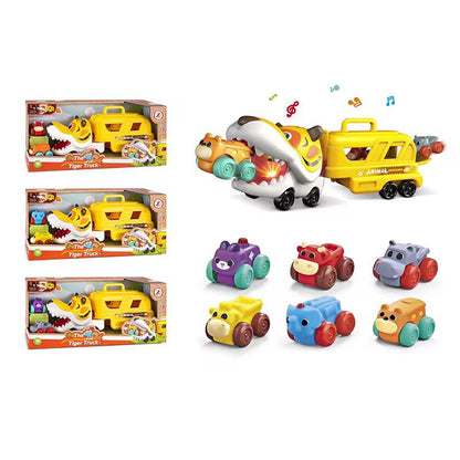 The Animals Truck – Light & Music Car Carrier Set!