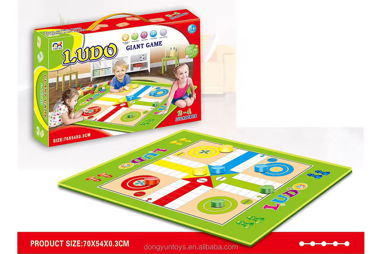 Giant Ludo Game Mat