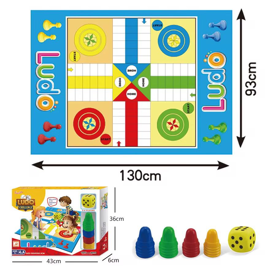 Giant Ludo Game Mat