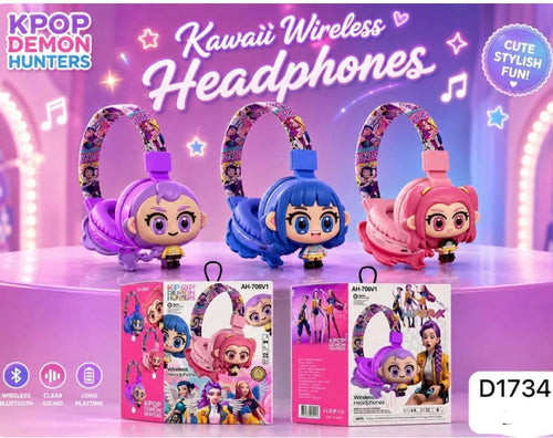 K-Pop Demon Hunters Wireless Headphones
