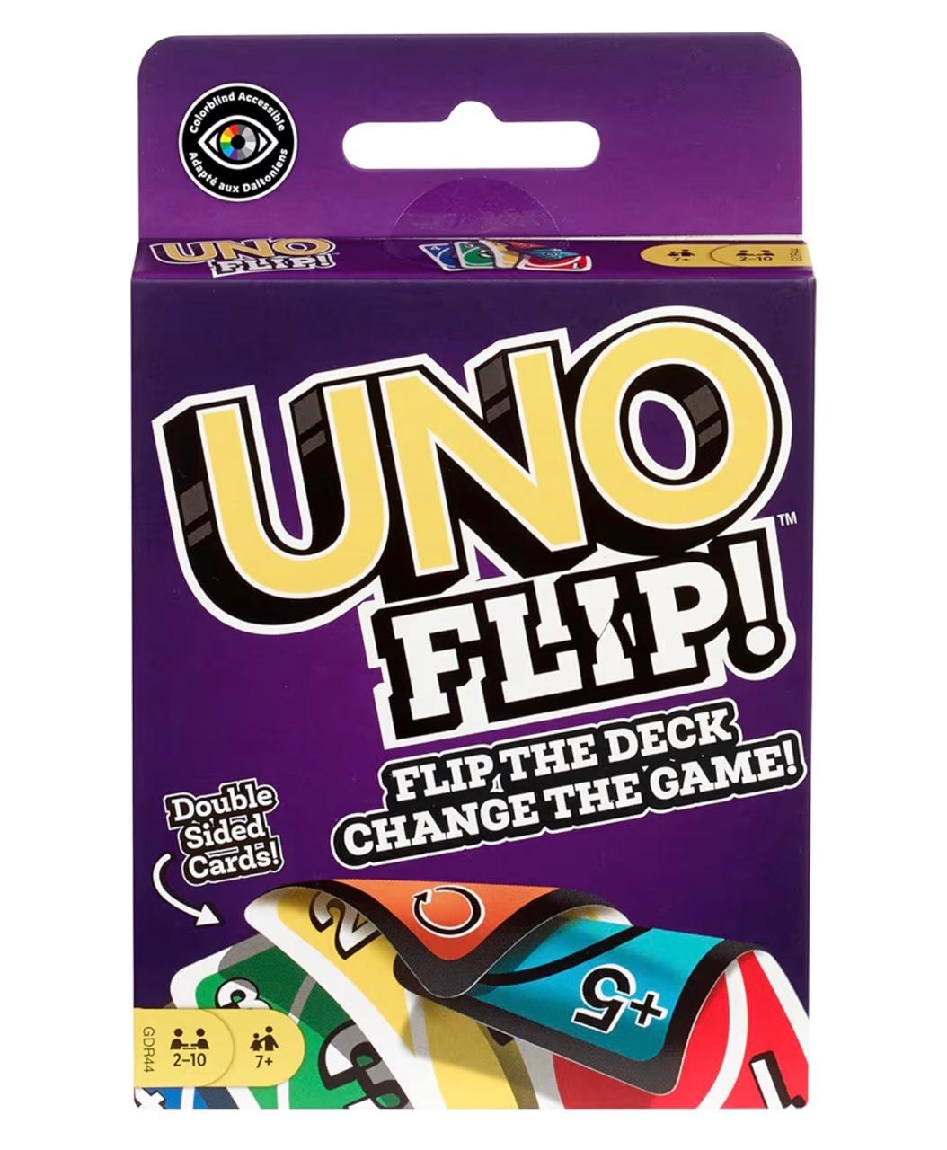 UNO flip ! two-sided challenge