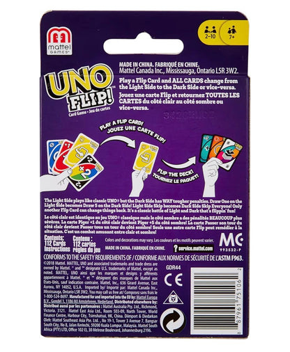 UNO flip ! two-sided challenge