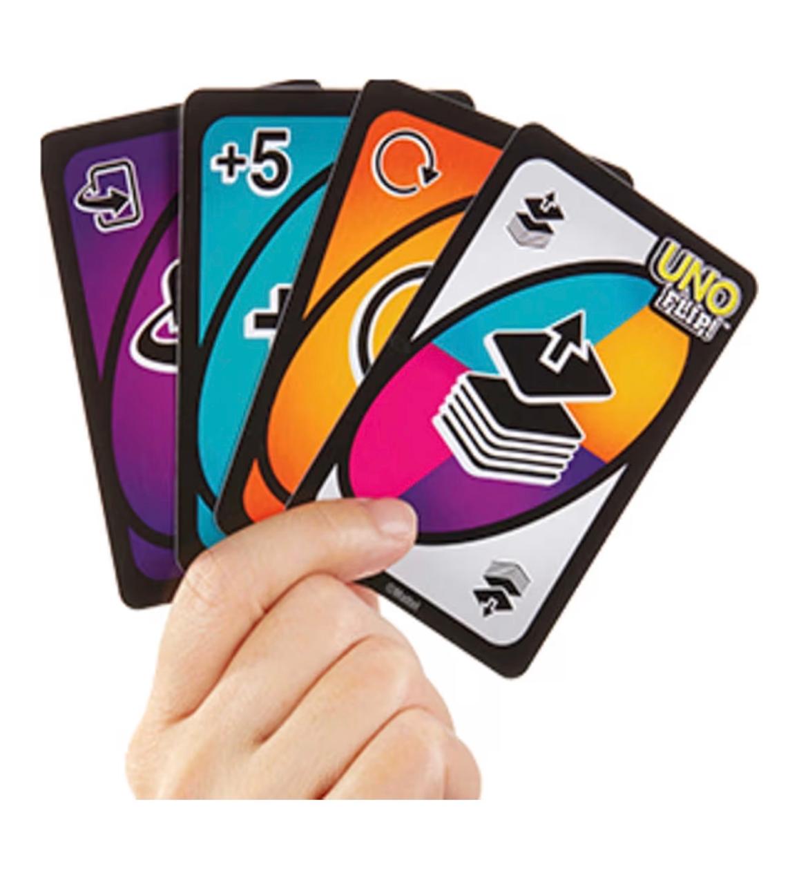 UNO flip ! two-sided challenge