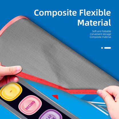 2-in-1 Piano Drum Musical Play Mat